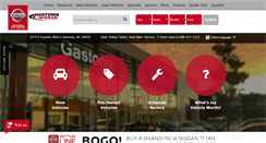 Desktop Screenshot of mygastonianissan.com